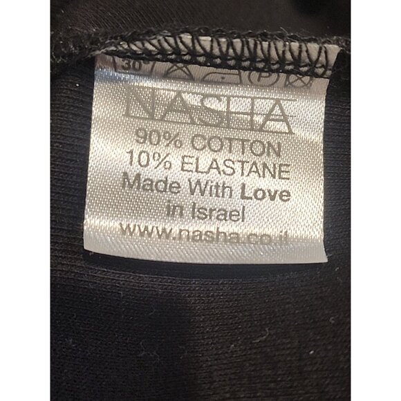 NASHA size 10 - 12 Girls black long sleeve formal party Dress cotton mesh skirt - Picture 6 of 7